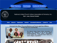 Tablet Screenshot of nationalchurchushers.org